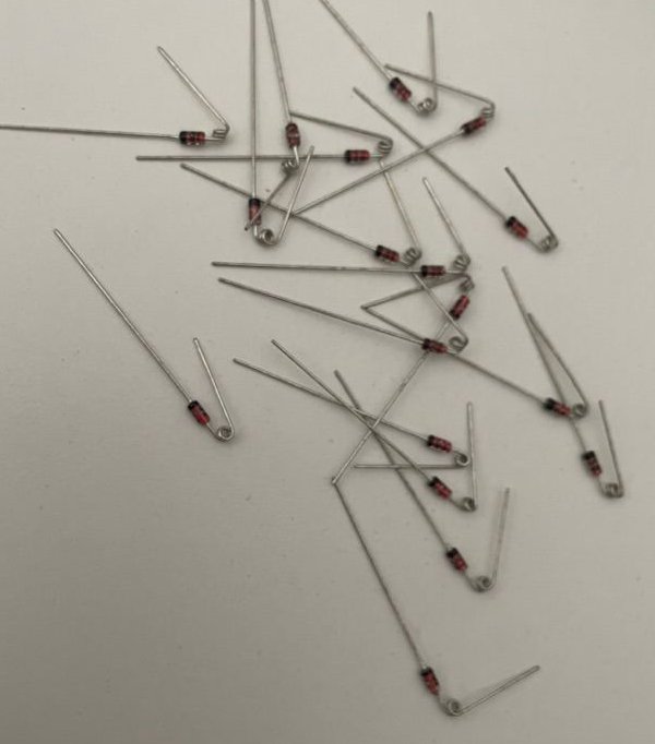 Bended diodes